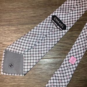 Chanel Tie - 100% Silk, Made in Italy, EUC